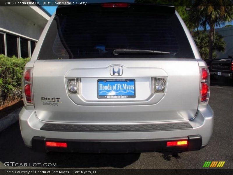 Billet Silver Metallic / Gray 2006 Honda Pilot LX
