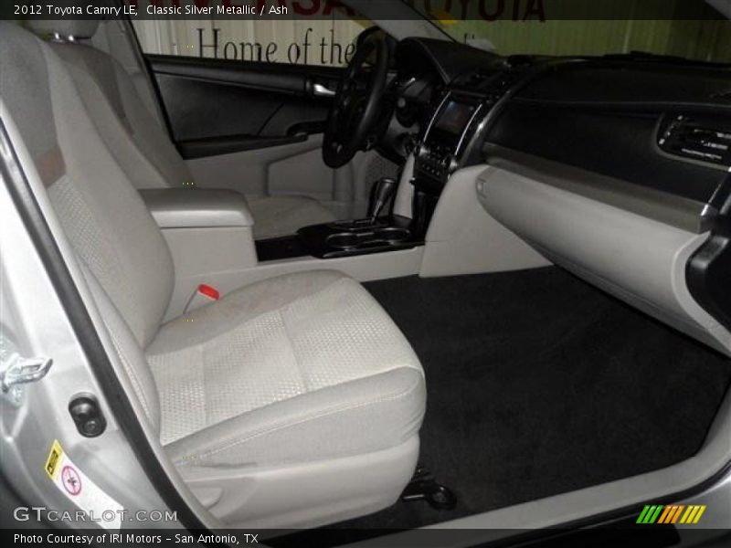 Classic Silver Metallic / Ash 2012 Toyota Camry LE