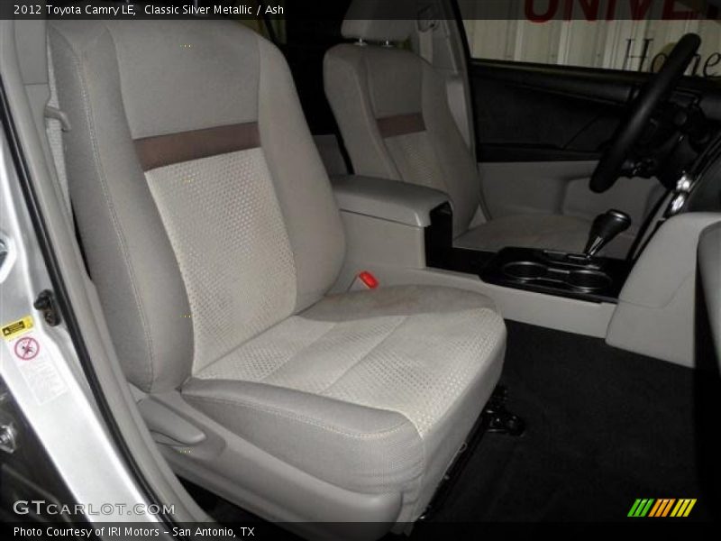 Classic Silver Metallic / Ash 2012 Toyota Camry LE