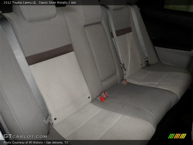 Classic Silver Metallic / Ash 2012 Toyota Camry LE