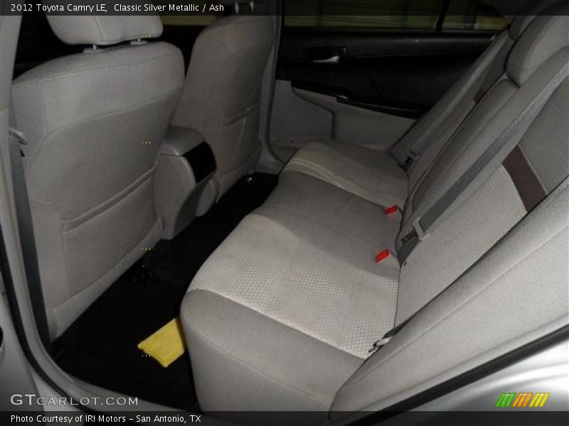 Classic Silver Metallic / Ash 2012 Toyota Camry LE