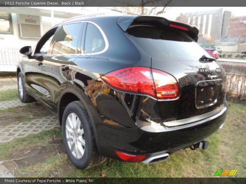 Black / Black 2013 Porsche Cayenne Diesel