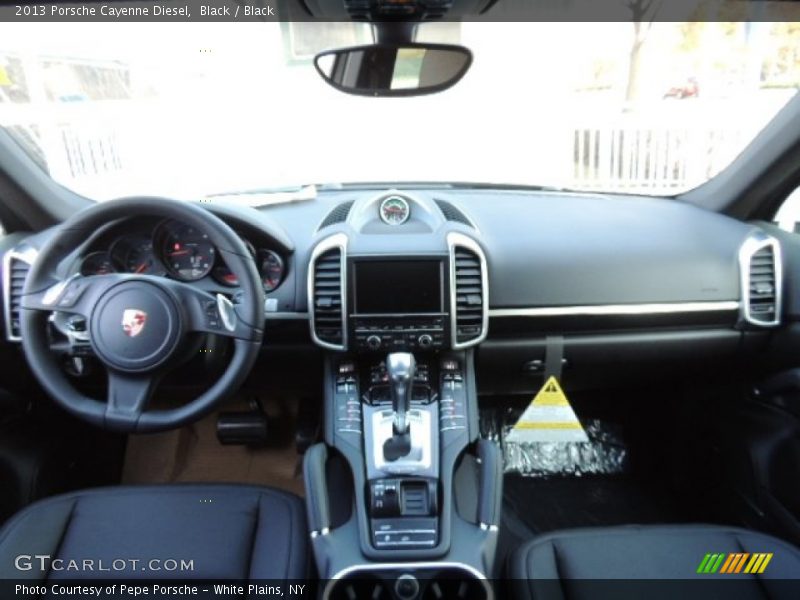 Dashboard of 2013 Cayenne Diesel