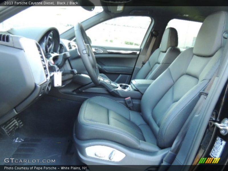  2013 Cayenne Diesel Black Interior