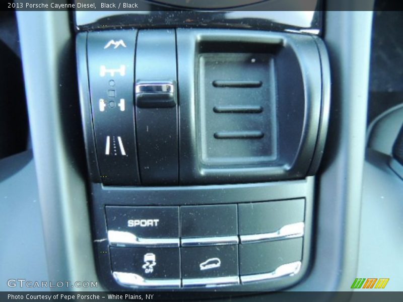 Controls of 2013 Cayenne Diesel