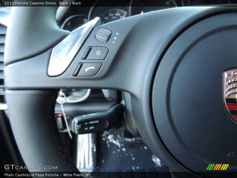 Controls of 2013 Cayenne Diesel