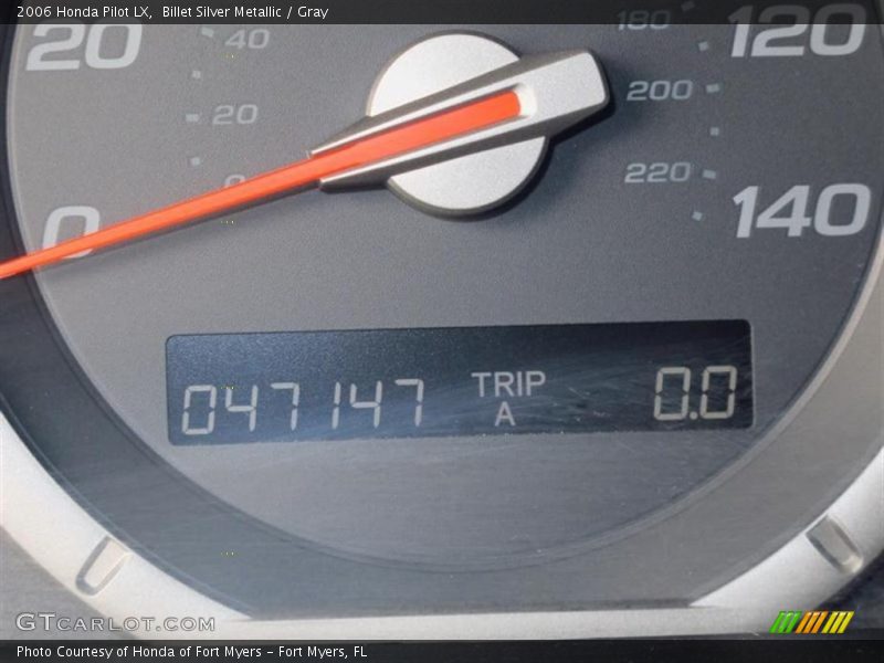 Billet Silver Metallic / Gray 2006 Honda Pilot LX