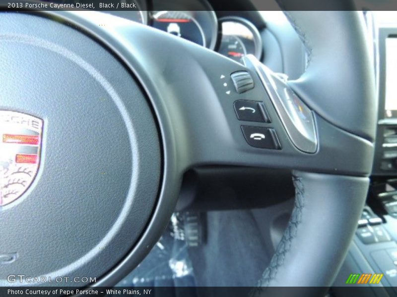 Controls of 2013 Cayenne Diesel