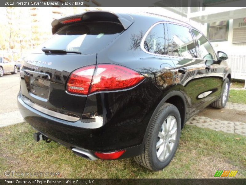 Black / Black 2013 Porsche Cayenne Diesel