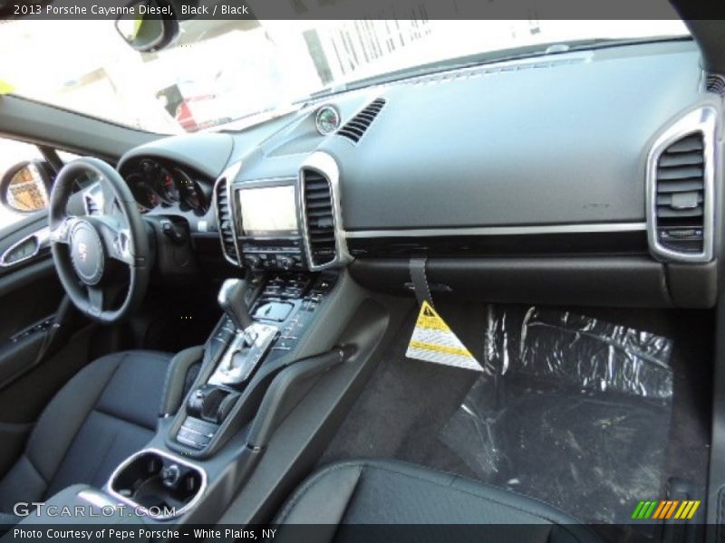 Dashboard of 2013 Cayenne Diesel