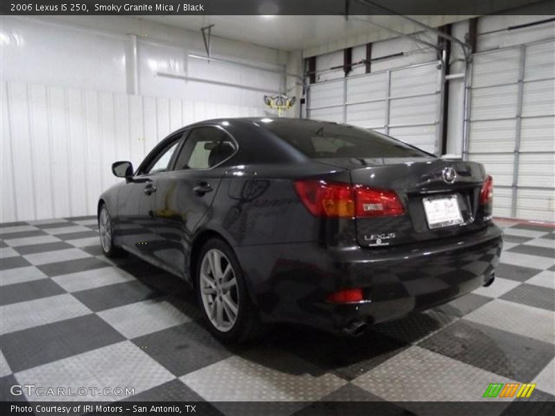 Smoky Granite Mica / Black 2006 Lexus IS 250