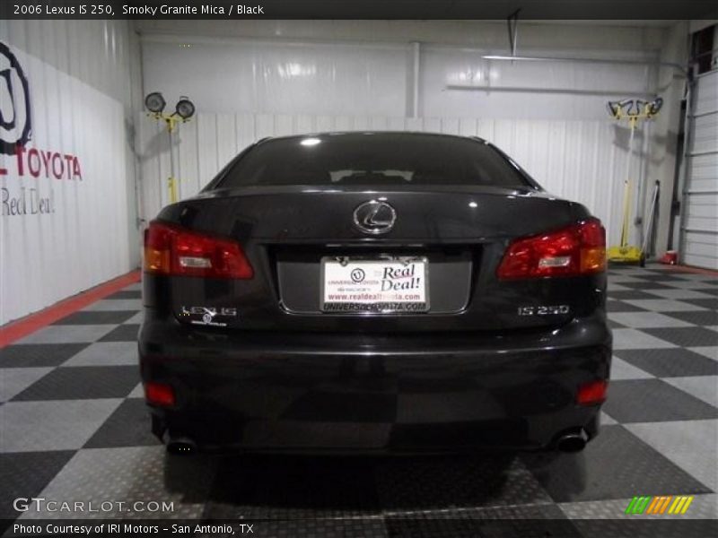 Smoky Granite Mica / Black 2006 Lexus IS 250