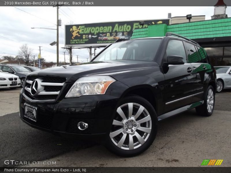 Black / Black 2010 Mercedes-Benz GLK 350 4Matic