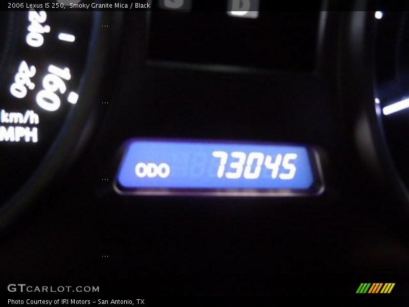 Smoky Granite Mica / Black 2006 Lexus IS 250