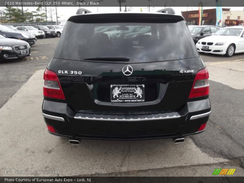 Black / Black 2010 Mercedes-Benz GLK 350 4Matic