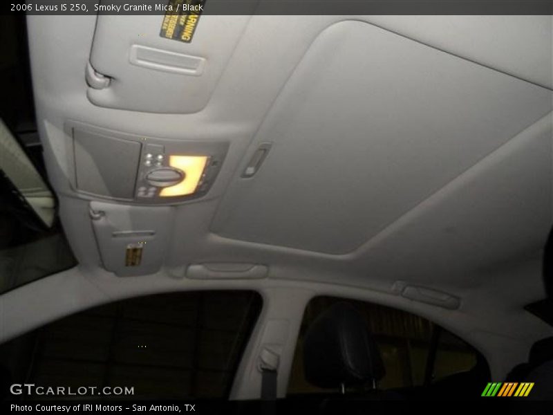 Smoky Granite Mica / Black 2006 Lexus IS 250