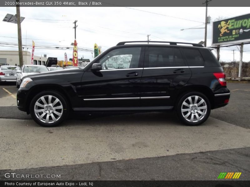 Black / Black 2010 Mercedes-Benz GLK 350 4Matic