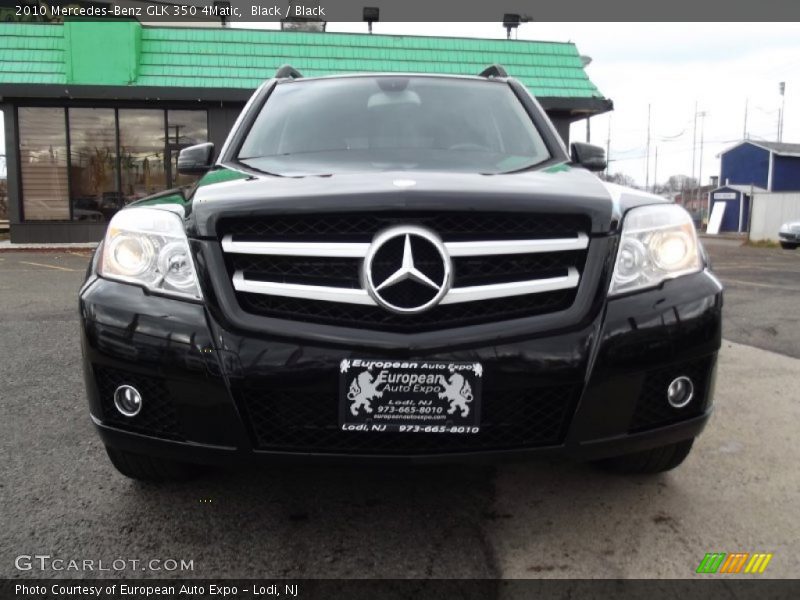 Black / Black 2010 Mercedes-Benz GLK 350 4Matic