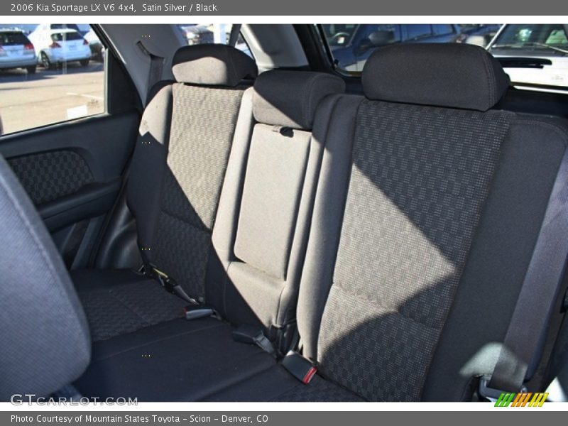 Satin Silver / Black 2006 Kia Sportage LX V6 4x4