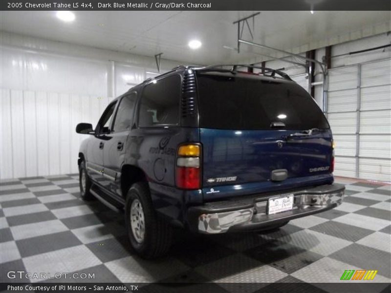 Dark Blue Metallic / Gray/Dark Charcoal 2005 Chevrolet Tahoe LS 4x4