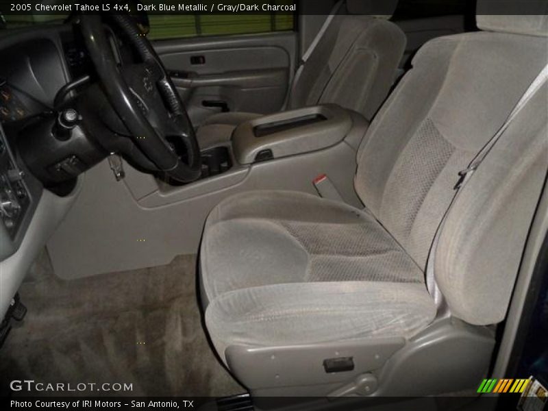 Dark Blue Metallic / Gray/Dark Charcoal 2005 Chevrolet Tahoe LS 4x4