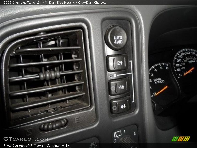 Dark Blue Metallic / Gray/Dark Charcoal 2005 Chevrolet Tahoe LS 4x4