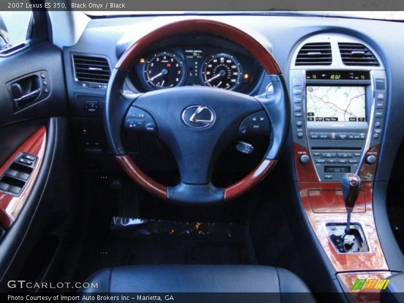 Black Onyx / Black 2007 Lexus ES 350