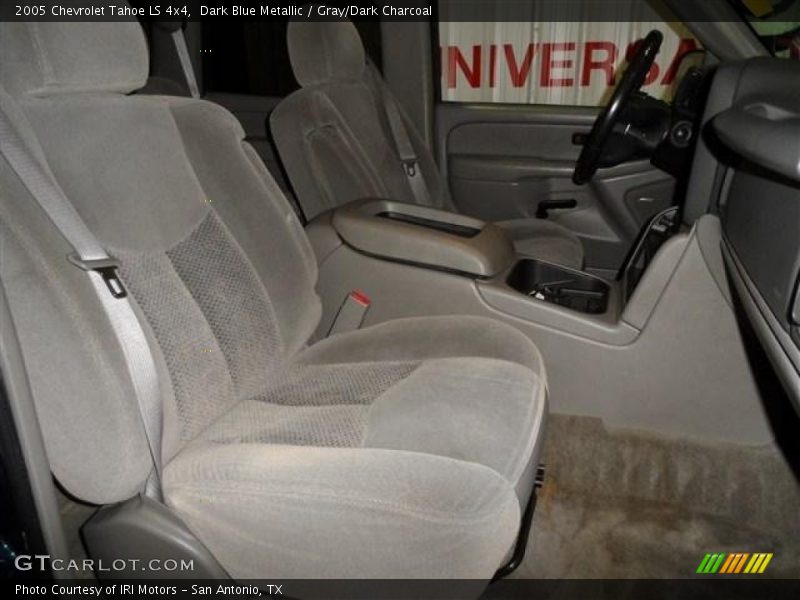 Dark Blue Metallic / Gray/Dark Charcoal 2005 Chevrolet Tahoe LS 4x4