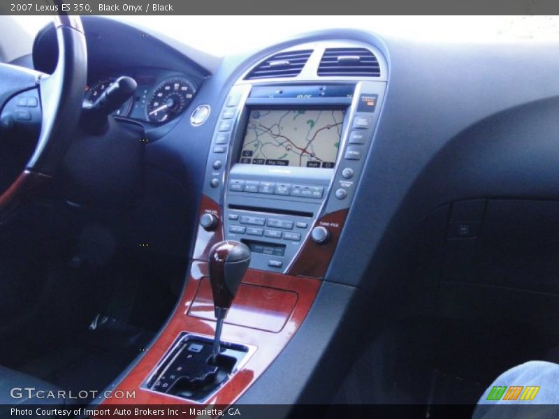 Black Onyx / Black 2007 Lexus ES 350