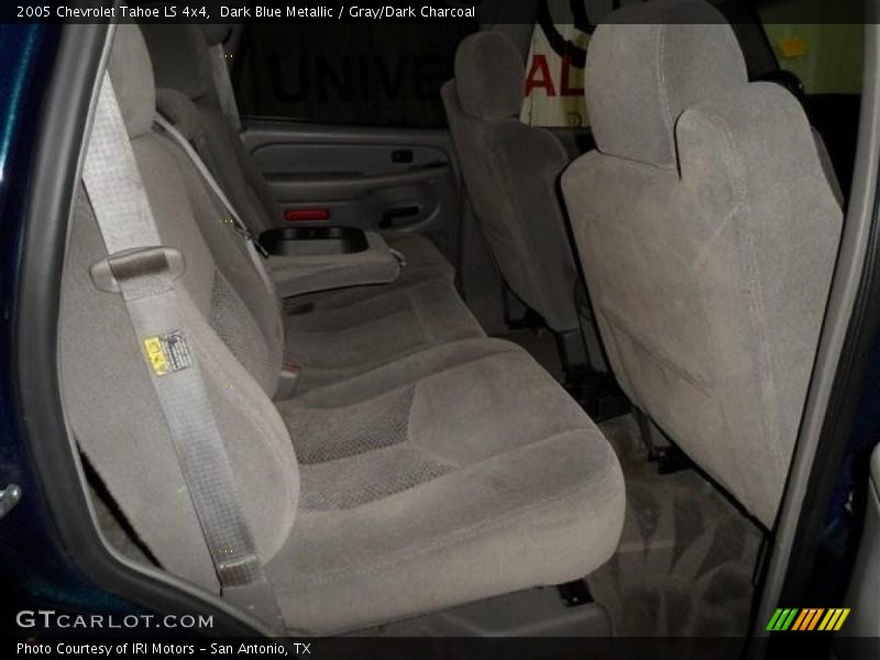 Dark Blue Metallic / Gray/Dark Charcoal 2005 Chevrolet Tahoe LS 4x4