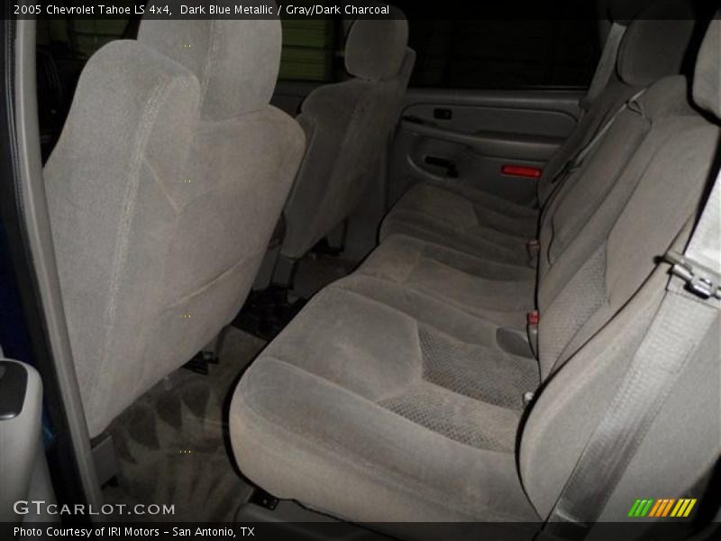 Dark Blue Metallic / Gray/Dark Charcoal 2005 Chevrolet Tahoe LS 4x4