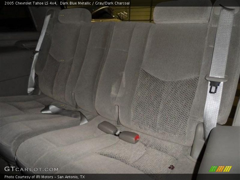 Dark Blue Metallic / Gray/Dark Charcoal 2005 Chevrolet Tahoe LS 4x4