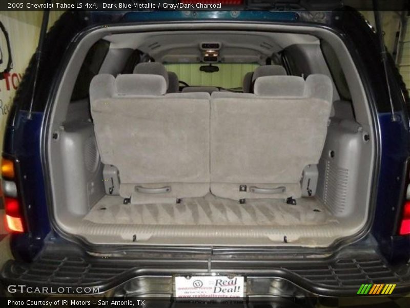 Dark Blue Metallic / Gray/Dark Charcoal 2005 Chevrolet Tahoe LS 4x4
