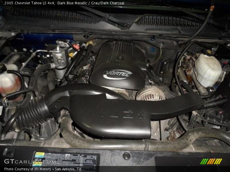 Dark Blue Metallic / Gray/Dark Charcoal 2005 Chevrolet Tahoe LS 4x4