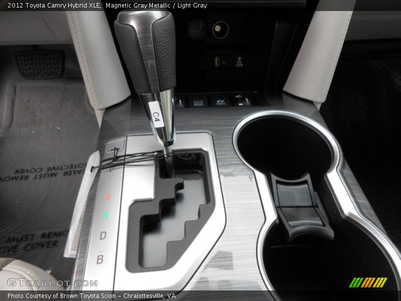 Magnetic Gray Metallic / Light Gray 2012 Toyota Camry Hybrid XLE