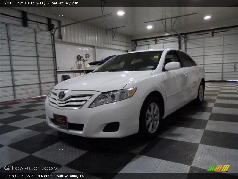 Super White / Ash 2011 Toyota Camry LE