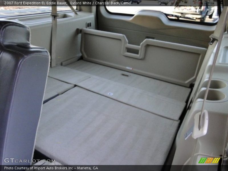 Oxford White / Charcoal Black/Camel 2007 Ford Expedition EL Eddie Bauer