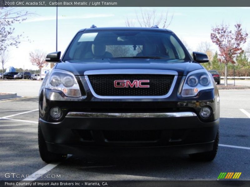 Carbon Black Metallic / Light Titanium 2008 GMC Acadia SLT
