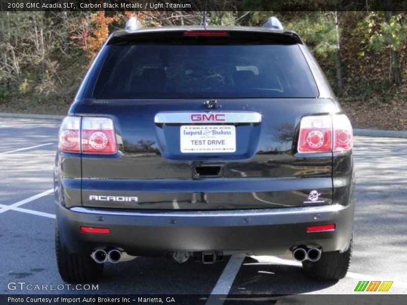 Carbon Black Metallic / Light Titanium 2008 GMC Acadia SLT