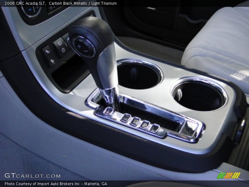 Carbon Black Metallic / Light Titanium 2008 GMC Acadia SLT