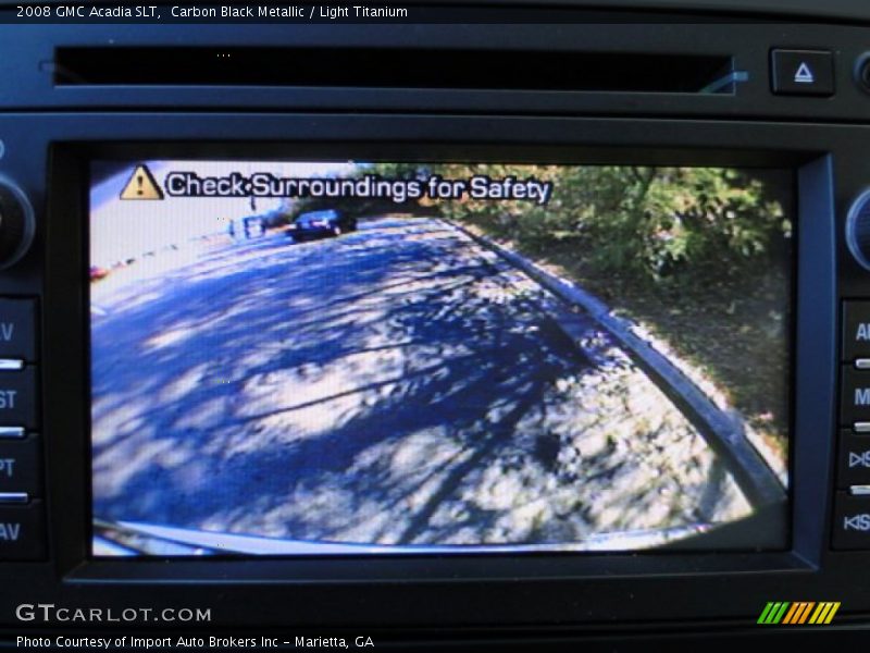 Carbon Black Metallic / Light Titanium 2008 GMC Acadia SLT