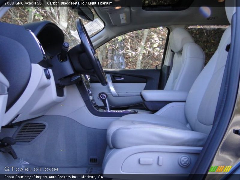 Carbon Black Metallic / Light Titanium 2008 GMC Acadia SLT