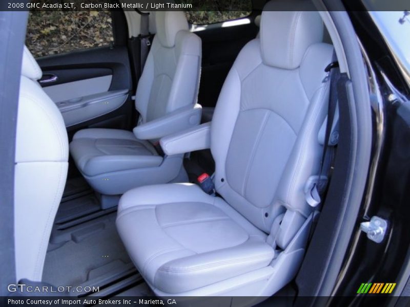 Carbon Black Metallic / Light Titanium 2008 GMC Acadia SLT