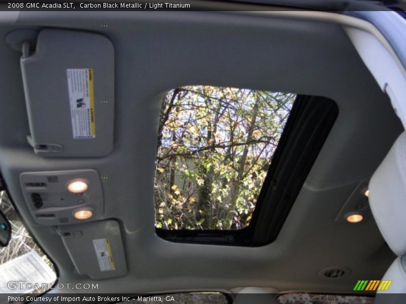 Carbon Black Metallic / Light Titanium 2008 GMC Acadia SLT