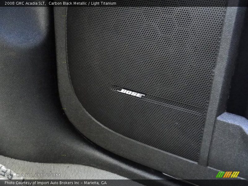 Carbon Black Metallic / Light Titanium 2008 GMC Acadia SLT
