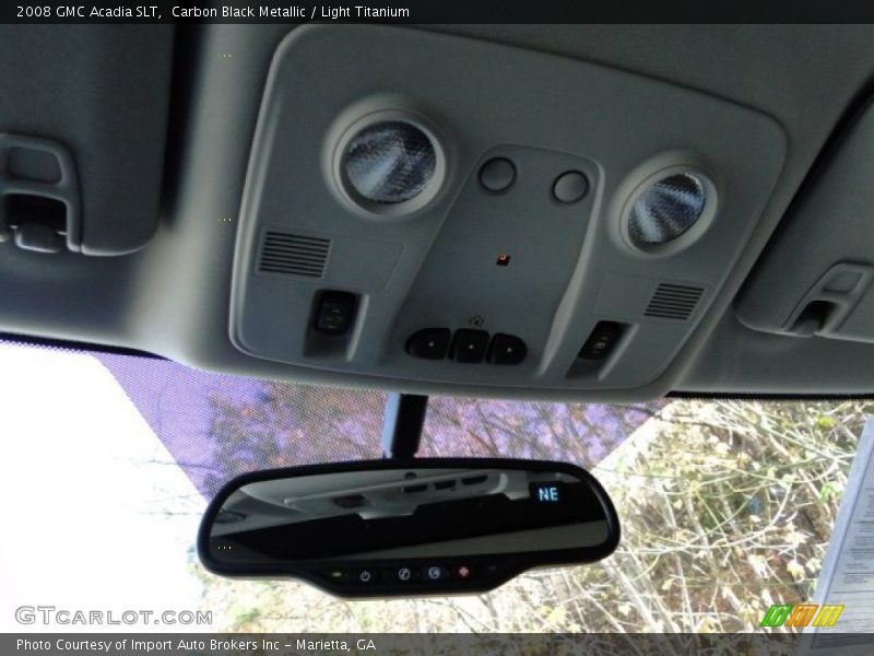 Carbon Black Metallic / Light Titanium 2008 GMC Acadia SLT