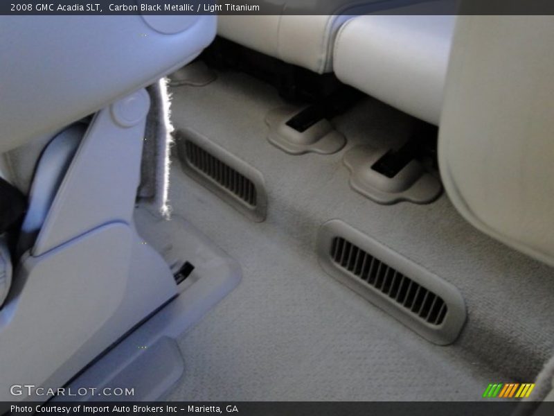 Carbon Black Metallic / Light Titanium 2008 GMC Acadia SLT