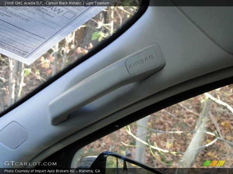 Carbon Black Metallic / Light Titanium 2008 GMC Acadia SLT