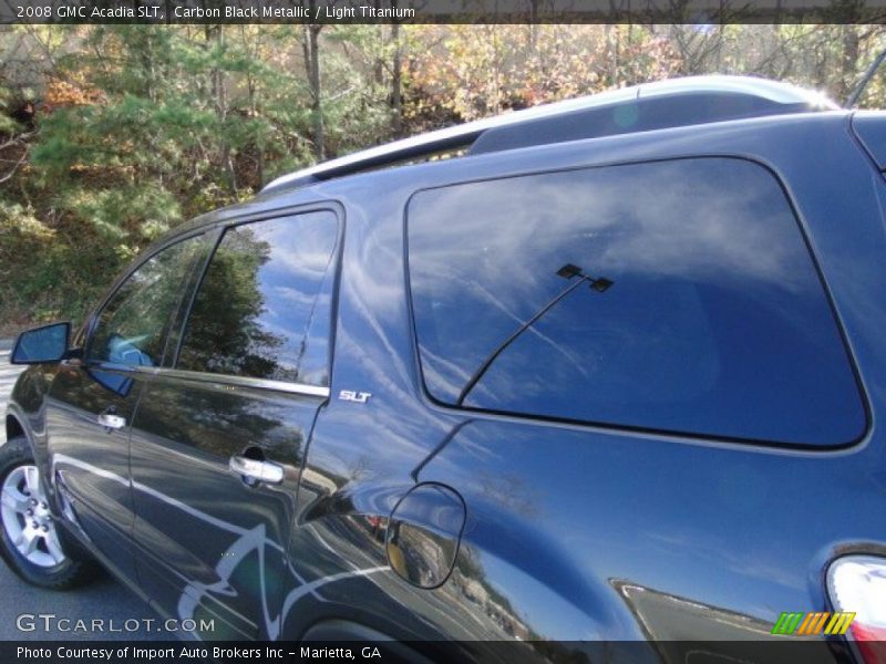Carbon Black Metallic / Light Titanium 2008 GMC Acadia SLT