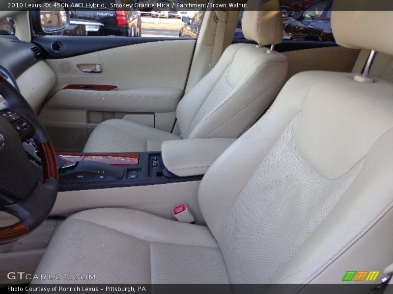 Smokey Granite Mica / Parchment/Brown Walnut 2010 Lexus RX 450h AWD Hybrid